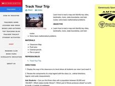 Track Your Trip Lesson Plan Track Your Trip Lesson Plan