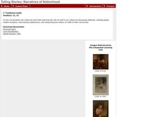 Traditional Crafts Lesson Plan Traditional Crafts Lesson Plan