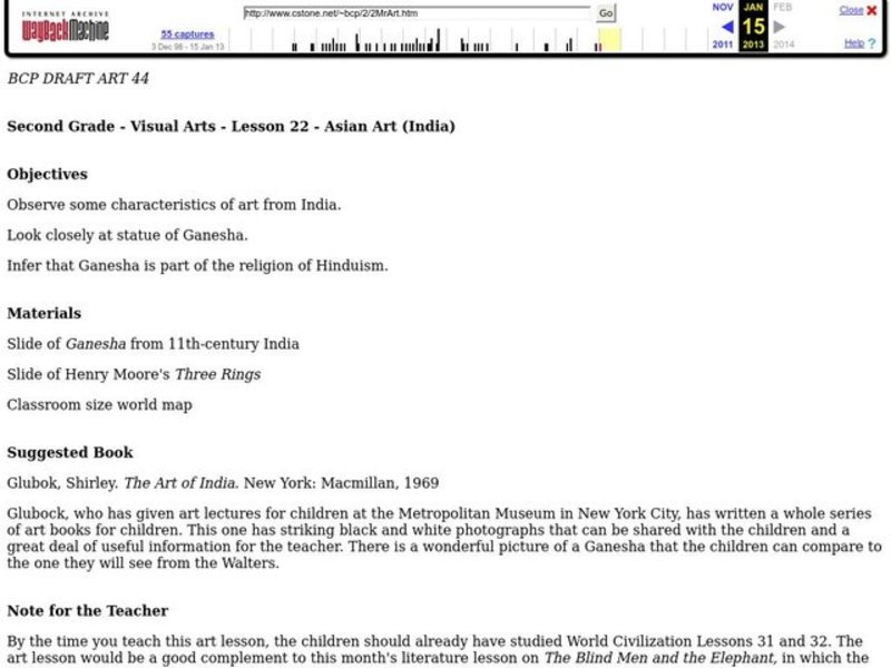 Asian Art Lesson Plan Asian Art Lesson Plan