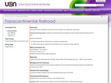 Transcontinental Railroad Lesson Plan Transcontinental Railroad Lesson Plan