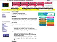 Transportation Lesson Plan Transportation Lesson Plan