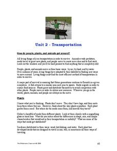 Transportation Lesson Plan Transportation Lesson Plan