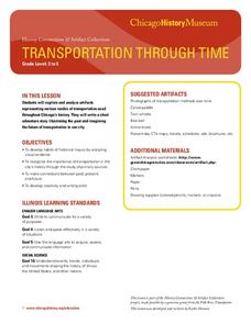 Transportation Through Time Lesson Plan Transportation Through Time Lesson Plan