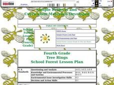 Tree Rings Lesson Plan Tree Rings Lesson Plan
