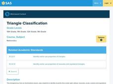 Triangle Classification Lesson Plan Triangle Classification Lesson Plan