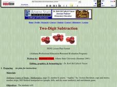 Two-Digit Subtraction Lesson Plan Two-Digit Subtraction Lesson Plan