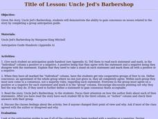 Uncle Jed's Barbershop Lesson Plan Uncle Jed's Barbershop Lesson Plan