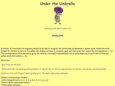 Under the Umbrella Lesson Plan Under the Umbrella Lesson Plan