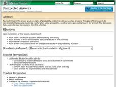 Unexpected Answers Lesson Plan Unexpected Answers Lesson Plan