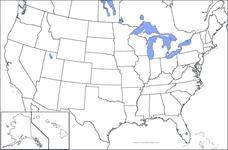 United States Map Organizer United States Map Organizer
