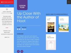 Up Close With The Author Lesson Plan Up Close With The Author Lesson Plan