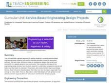 Service-Based Engineering Design Project Unit Plan Service-Based Engineering Design Project Unit Plan