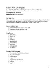 Urban Space Lesson Plan Urban Space Lesson Plan