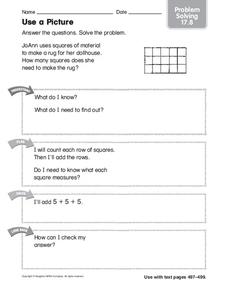 Use a Picture Worksheet Use a Picture Worksheet