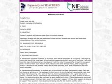 Using the News Lesson Plan Using the News Lesson Plan