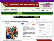 Around the World, A Multicultural Unit Lesson Plan Around the World, A Multicultural Unit Lesson Plan