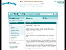 Valentine's Day Fun Lesson Plan Valentine's Day Fun Lesson Plan