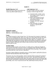 Values Lesson Plan Values Lesson Plan