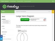 Venn Diagram Organizer Venn Diagram Organizer