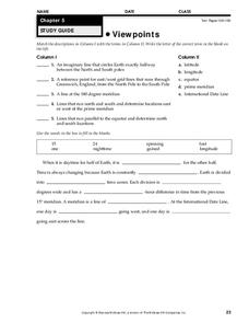 Viewpoints Worksheet Viewpoints Worksheet