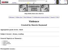 Violence Lesson Plan Violence Lesson Plan