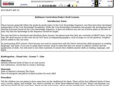 Visual Arts Lesson Plan Visual Arts Lesson Plan