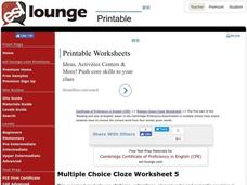 Vocabulary Multiple Choice Worksheet 5 Worksheet Vocabulary Multiple Choice Worksheet 5 Worksheet