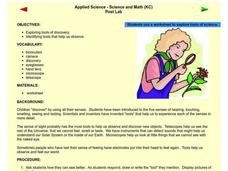 Applied Science - Science and Math Post-Lab Lesson Plan Applied Science - Science and Math Post-Lab Lesson Plan