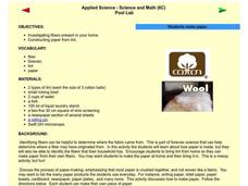 Applied Science - Science and Math Post Lab Lesson Plan Applied Science - Science and Math Post Lab Lesson Plan