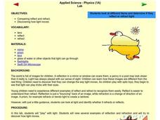 Applied Science - Physics Lab Lesson Plan Applied Science - Physics Lab Lesson Plan