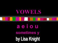 Vowels PPT Vowels PPT