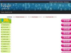 Arithmetic Addition of Fractions 1  Worksheet Arithmetic Addition of Fractions 1  Worksheet