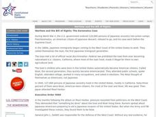 Wartime and the Bill of Rights: The Korematsu Case Lesson Plan Wartime and the Bill of Rights: The Korematsu Case Lesson Plan
