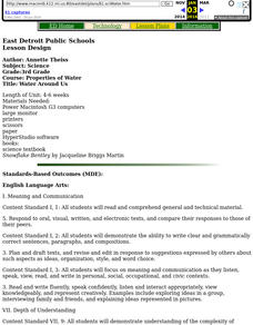 Water Around Us Lesson Plan Water Around Us Lesson Plan