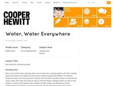 Water, Water Everywhere Lesson Plan Water, Water Everywhere Lesson Plan