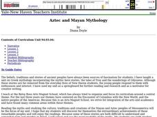 Aztec and Mayan Mythology Unit Plan Aztec and Mayan Mythology Unit Plan