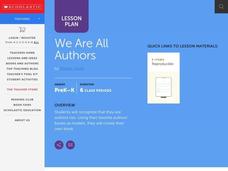 We Are All Authors Lesson Plan We Are All Authors Lesson Plan