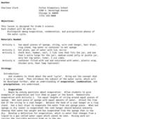 Weather Lesson Plan Weather Lesson Plan