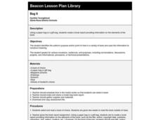 Bag It Lesson Plan Bag It Lesson Plan