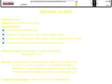 Weather or Not! Lesson Plan Weather or Not! Lesson Plan