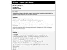 Weather Watchers Lesson Plan Weather Watchers Lesson Plan