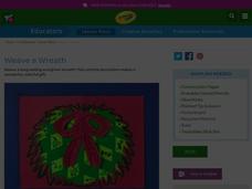 Weave a Wreath Lesson Plan Weave a Wreath Lesson Plan