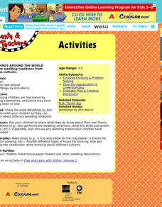 Weddings Around the World Lesson Plan Weddings Around the World Lesson Plan