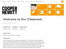 Welcome to Our Classroom Lesson Plan Welcome to Our Classroom Lesson Plan