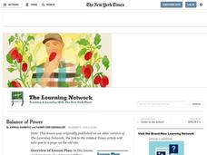 Balance of Power Lesson Plan Balance of Power Lesson Plan
