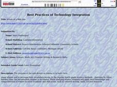 Whale of a Web Site Lesson Plan Whale of a Web Site Lesson Plan