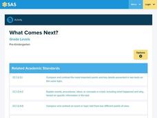 What Comes Next? Lesson Plan What Comes Next? Lesson Plan