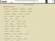 Balancing Worksheet Worksheet Balancing Worksheet Worksheet