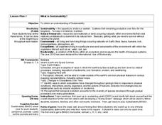 Sustainability: Grades 6-8 Sustainability: Grades 6-8