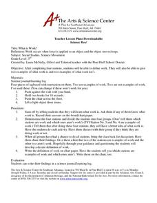 What is Work? Lesson Plan What is Work? Lesson Plan